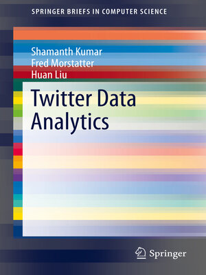 cover image of Twitter Data Analytics